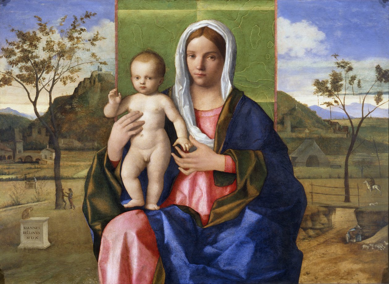 Madonna a dítě od Giovanni Bellini