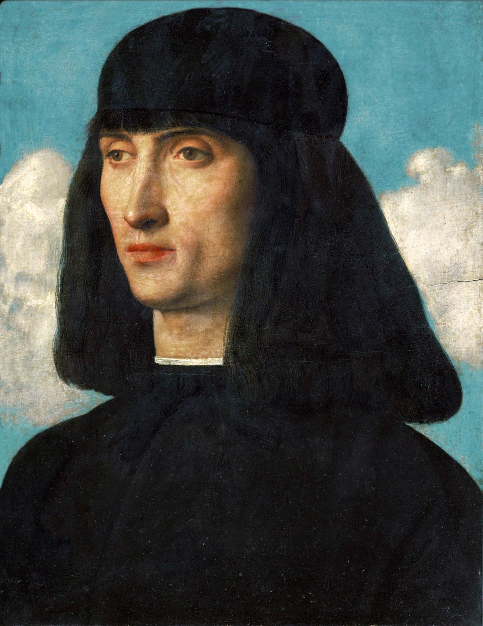 Portrét muže ... od Giovanni Bellini