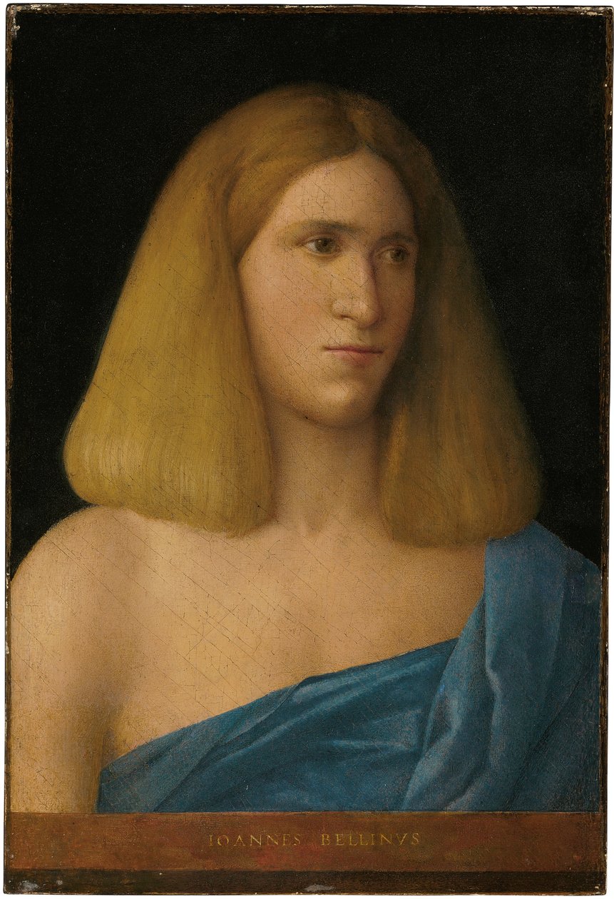 Portrét mladého muže od Giovanni Bellini