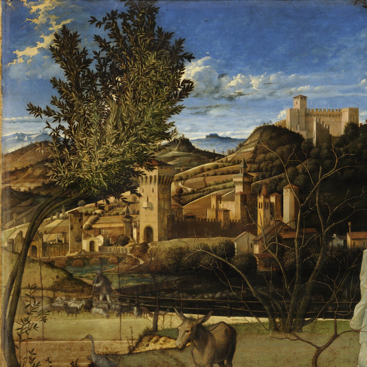 Svatý František na poušti od Giovanni Bellini
