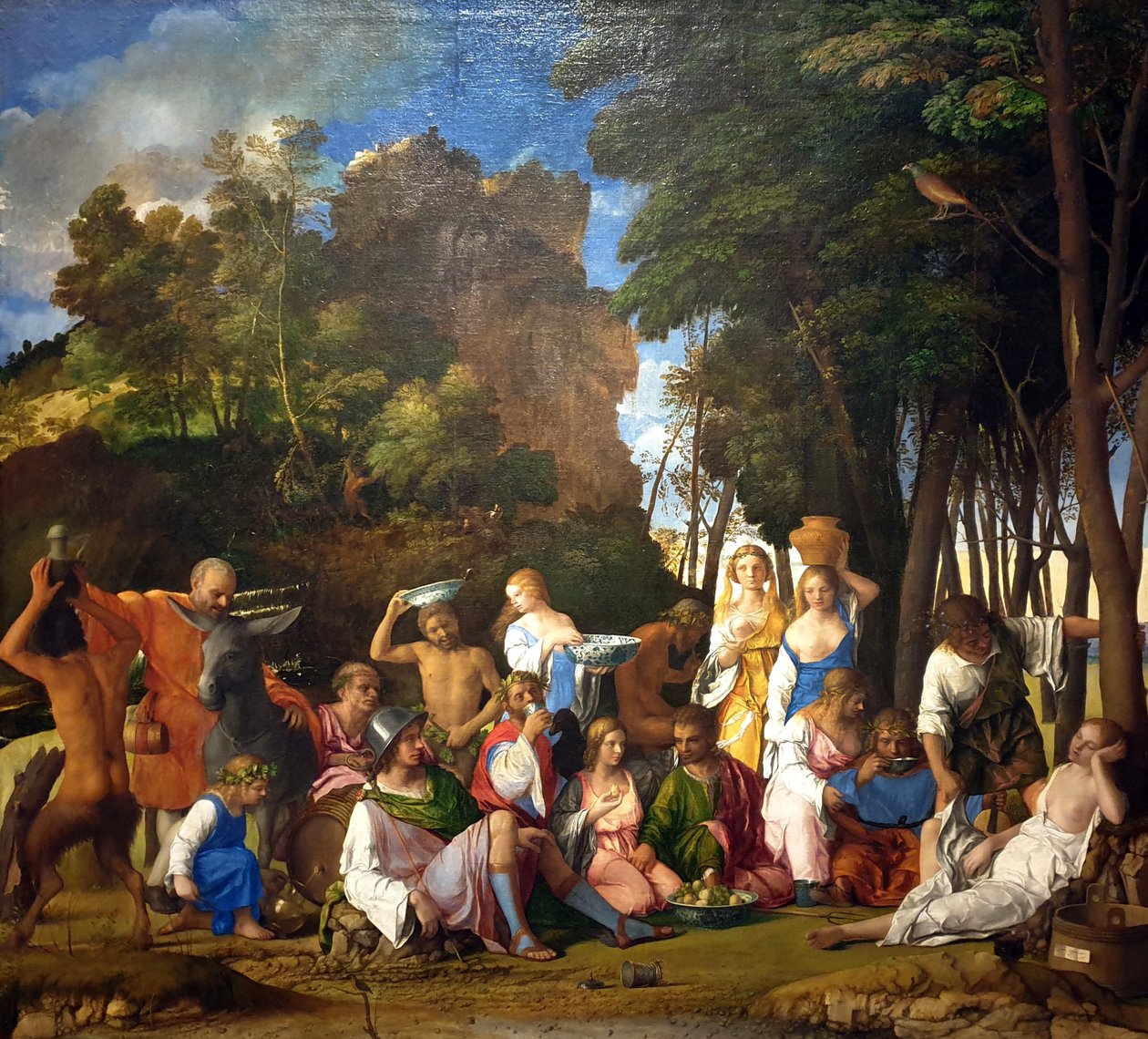 Svátek bohů od Giovanni Bellini