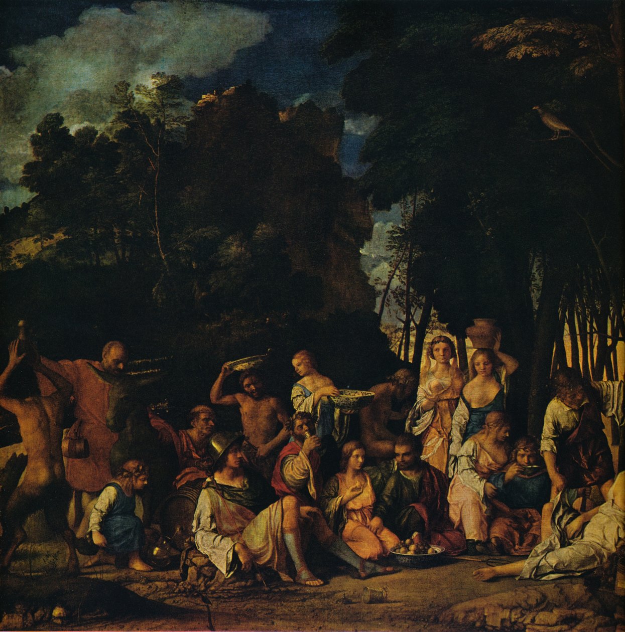 Svátek bohů, 1514-1529 od Giovanni Bellini