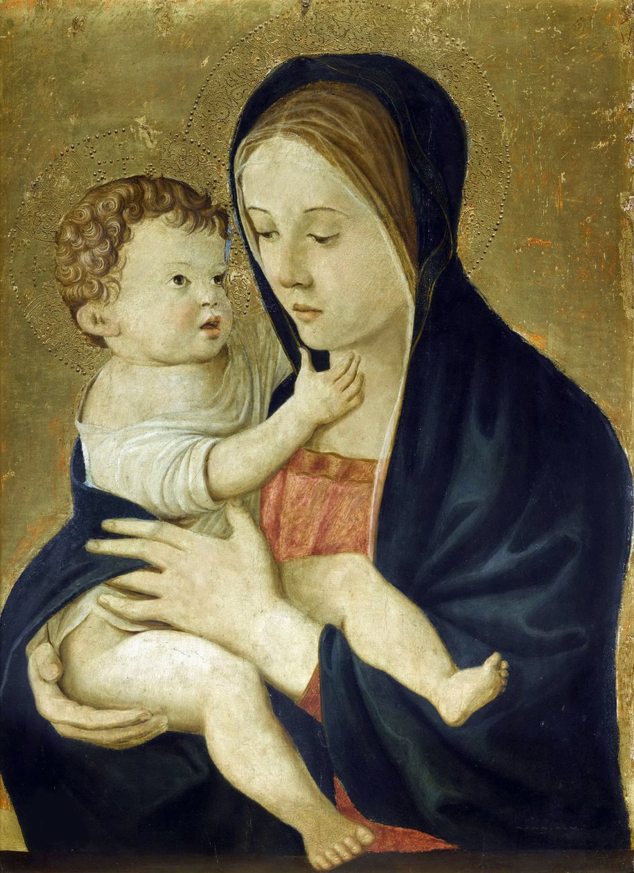 Panna a dítě, asi 1470-1475. od Giovanni Bellini