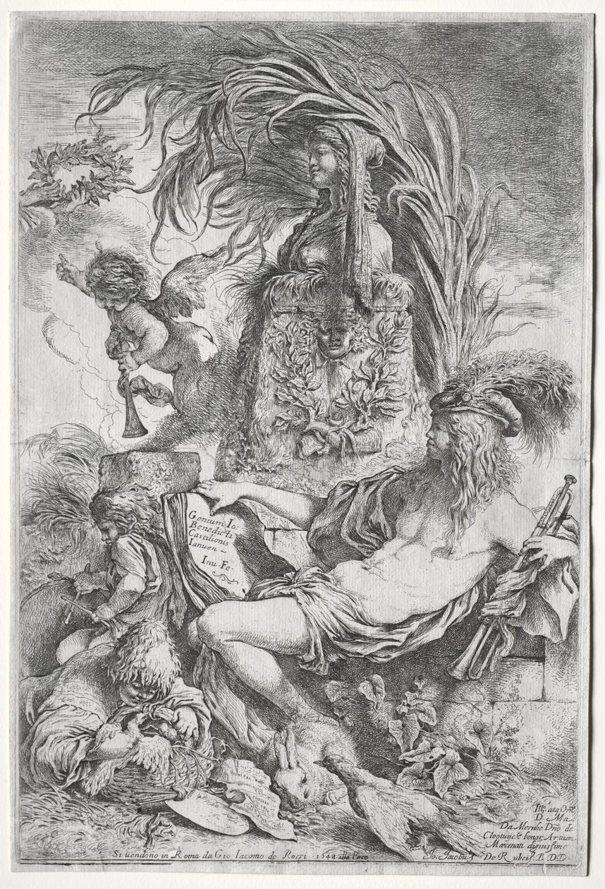 Génius Castiglione, 1648. od Giovanni Benedetto Castiglione