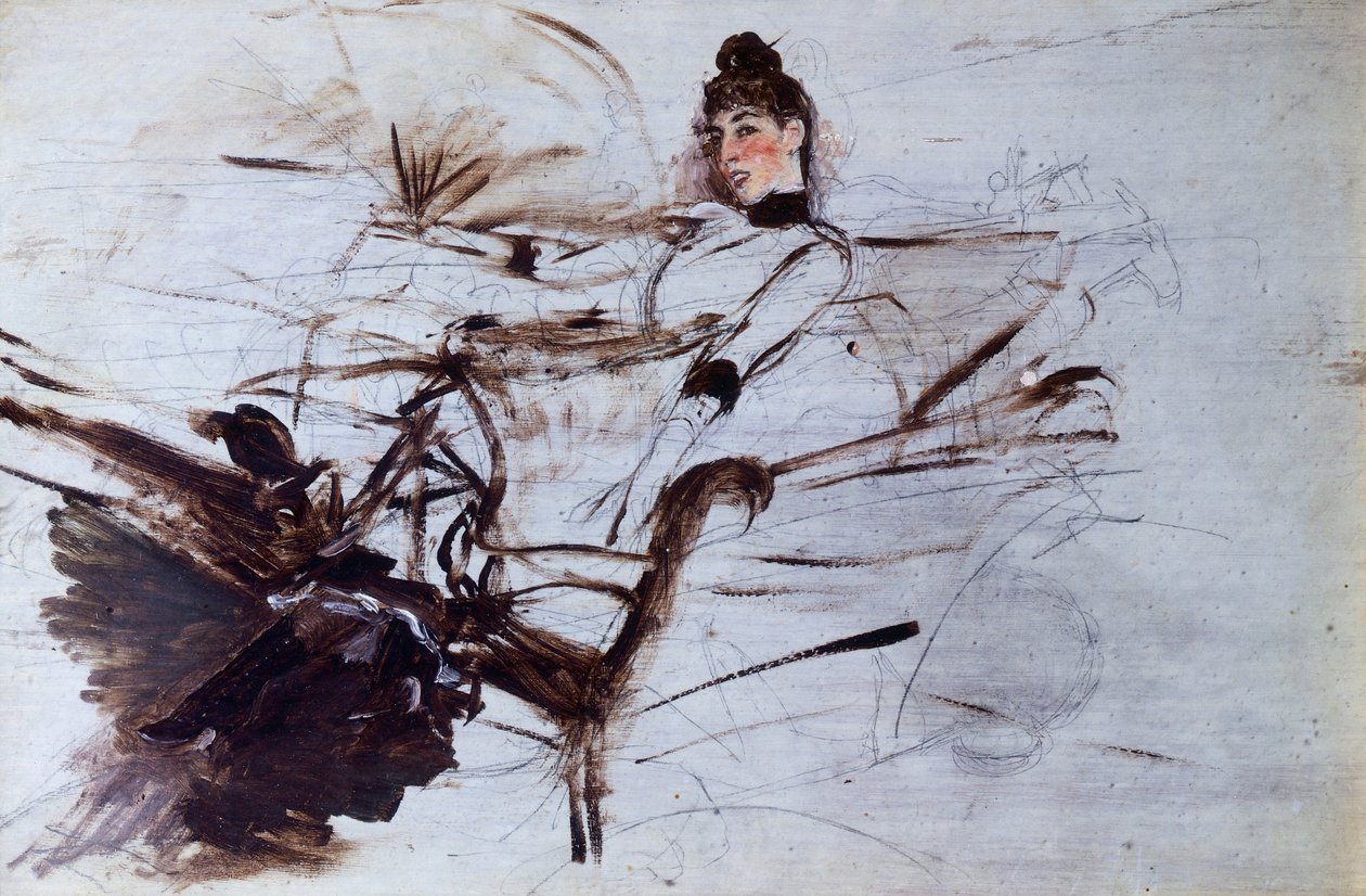 Alaide Banti od Giovanniho Boldiniho (1842-1931) od Giovanni Boldini