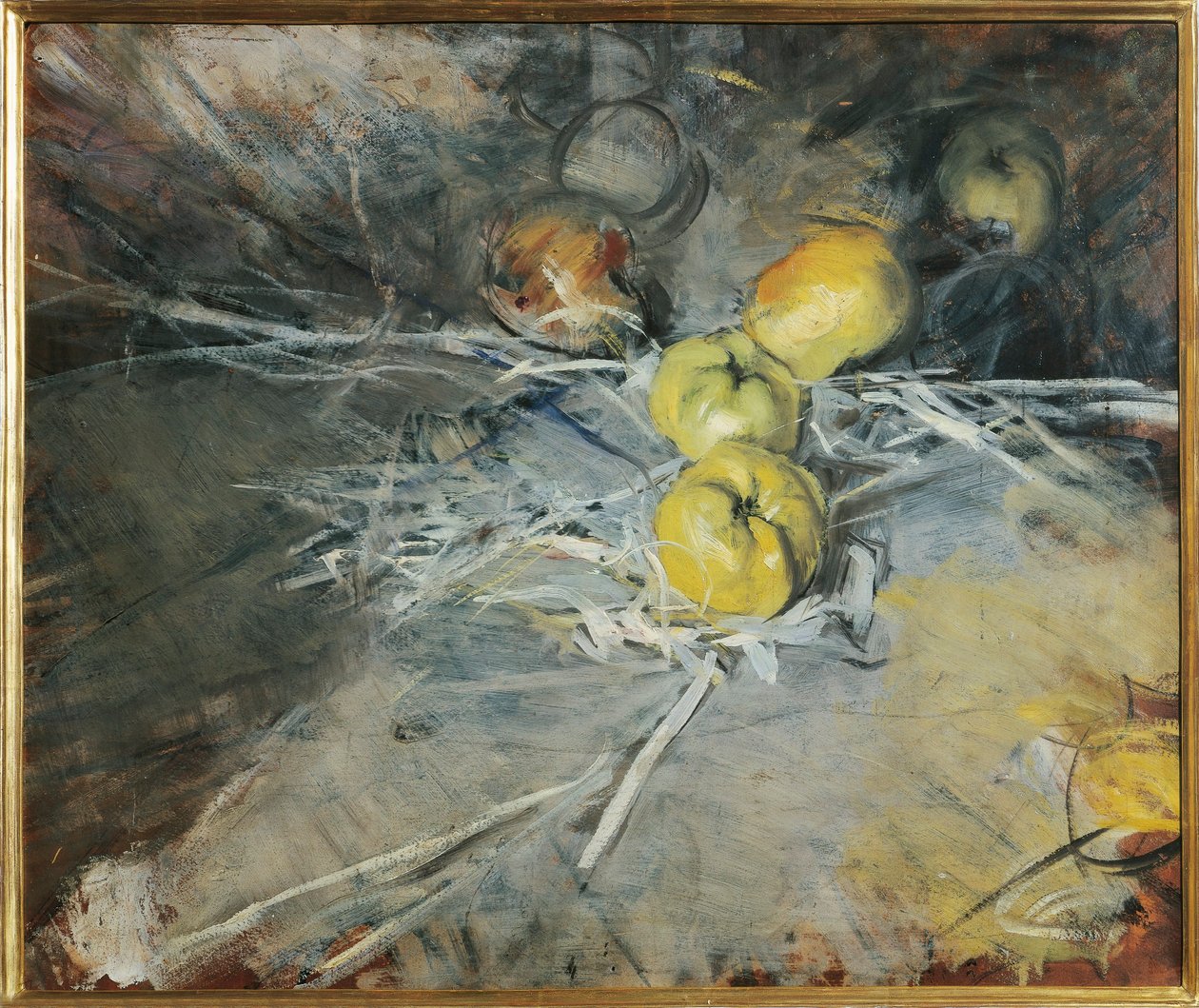 Itálie, Ferrara, Le Mele Calville od Giovanni Boldini