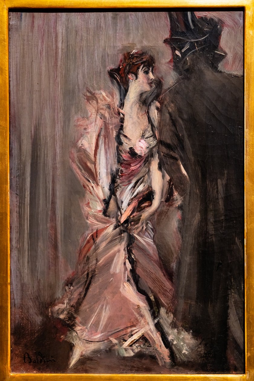 Opuštění míče od Giovanni Boldini