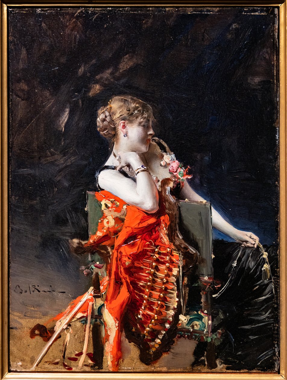 paní X od Giovanni Boldini