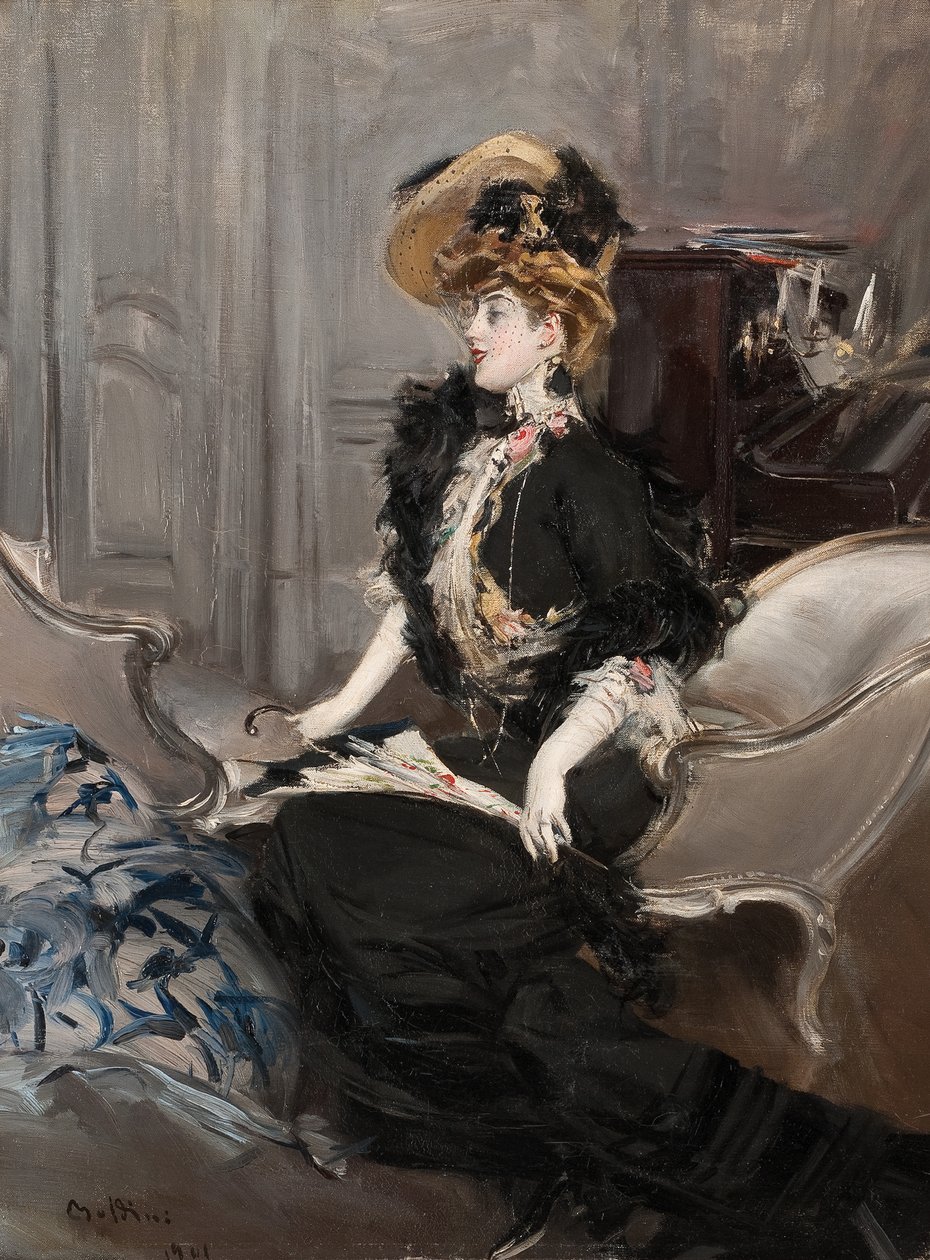 Portrét paní R.L., 1901. od Giovanni Boldini
