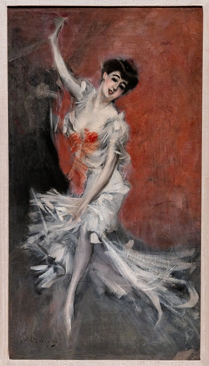Portrét tanečnice od Giovanni Boldini