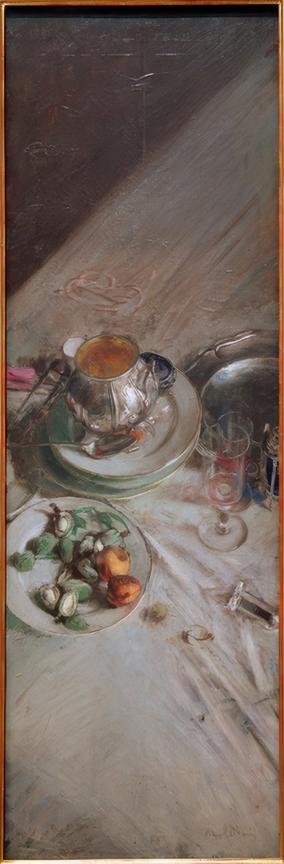 Rohový stůl od Giovanni Boldini