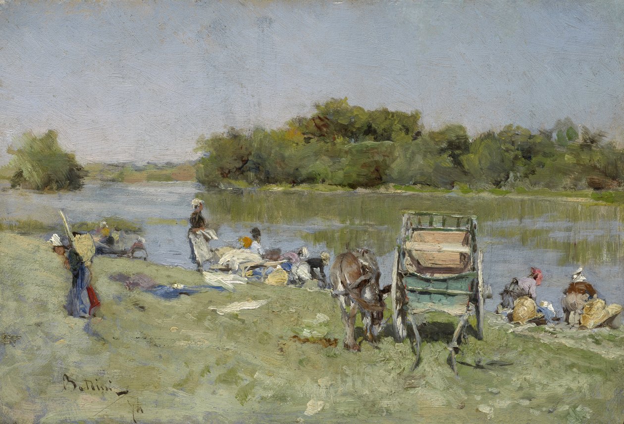 Pračky, 1874 od Giovanni Boldini