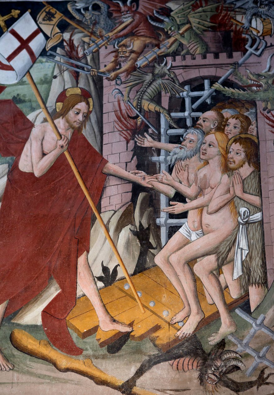 Sestup do pekla, kolem roku 1492 od Giovanni Canavesio