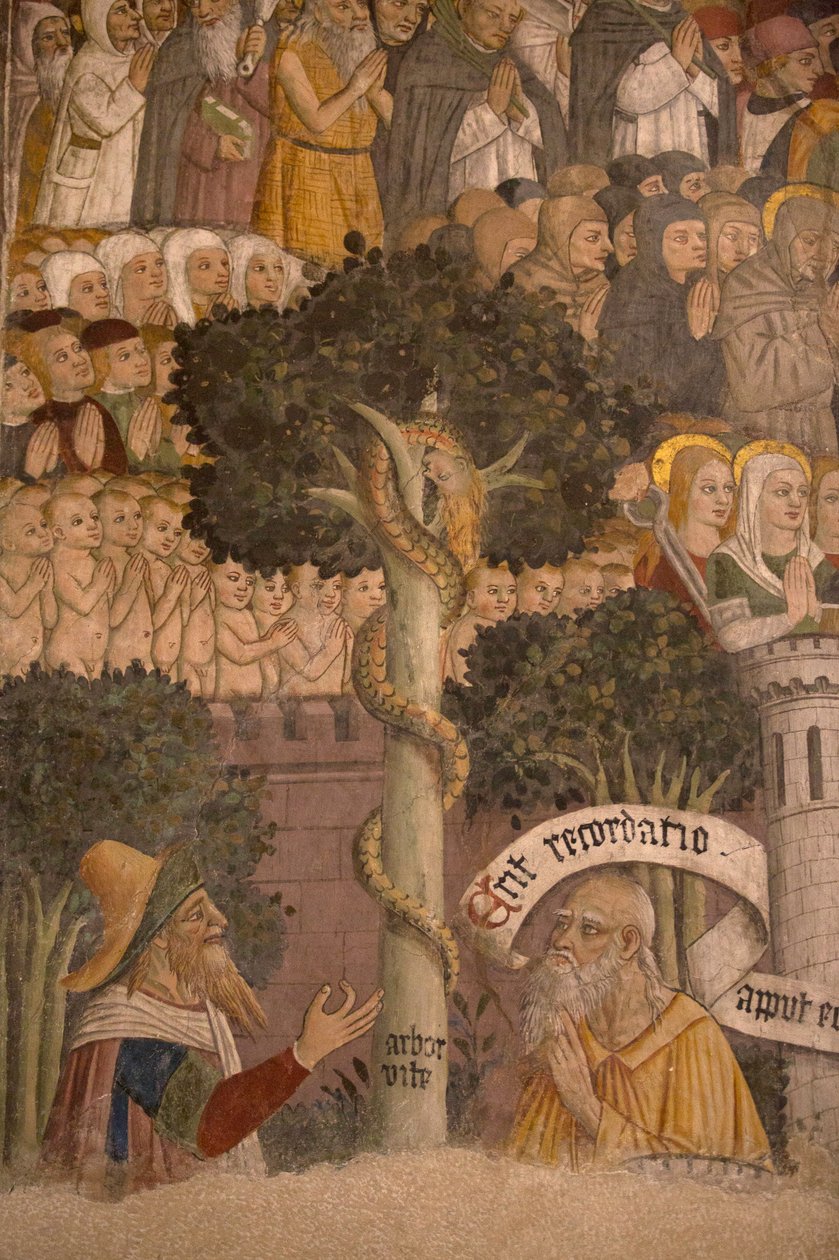 Last Judgment, c.1492 (detail of 3702475) od Giovanni Canavesio