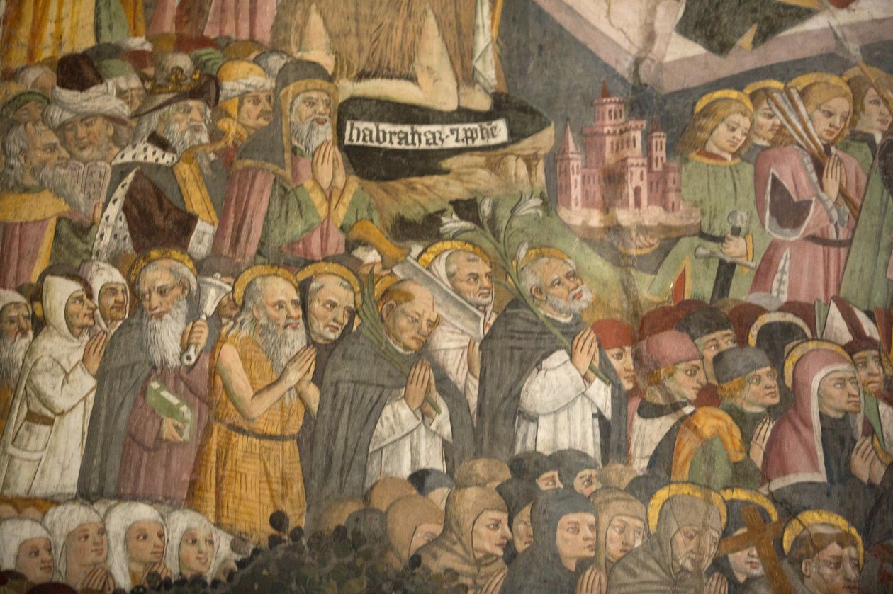 Last Judgment, c.1492 (detail of 3702475) od Giovanni Canavesio