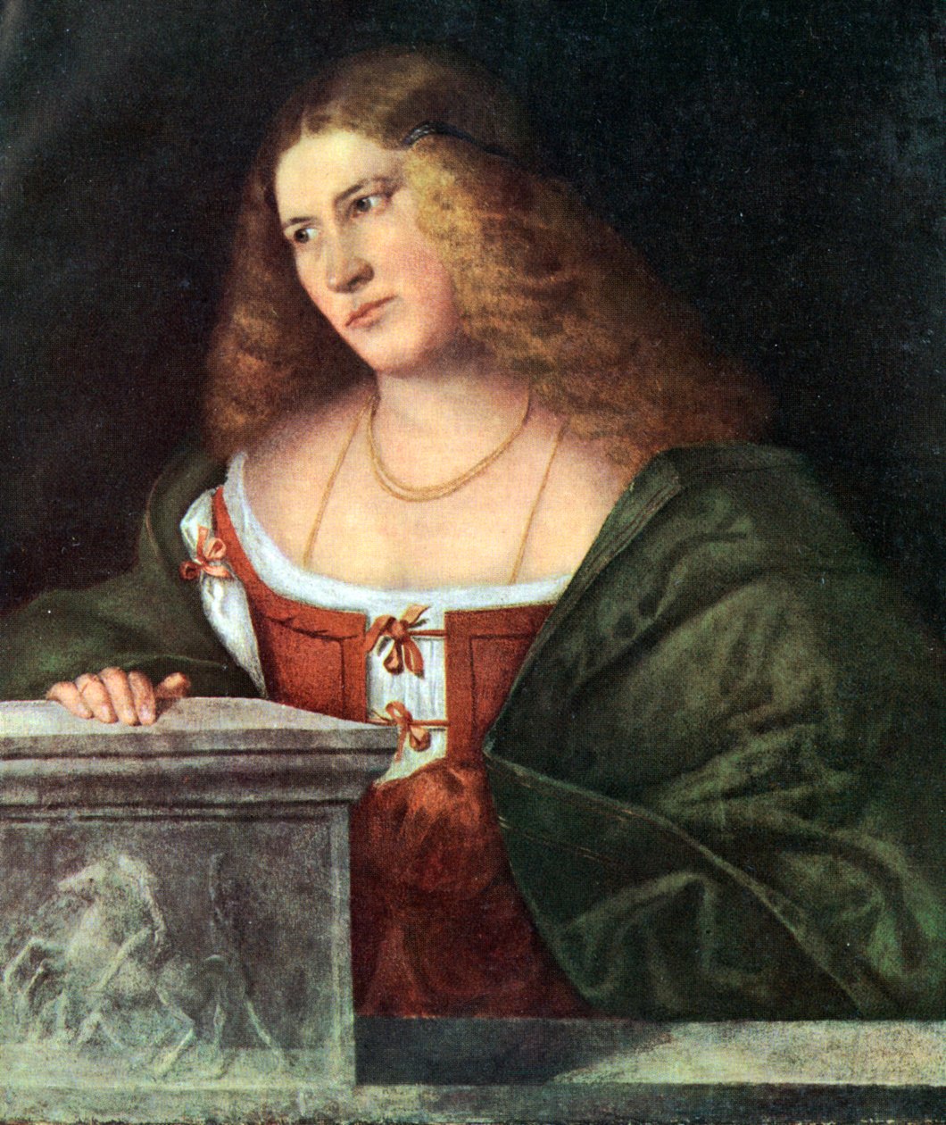 Portrét ženy, 1485-1547, 1930. od Giovanni de Busi Cariani