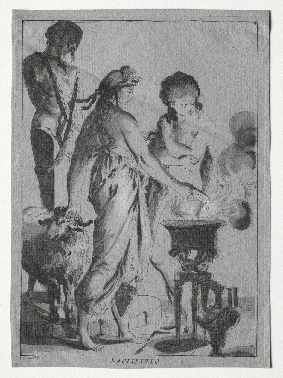 Oběť, c. 1775-1776. od Giovanni David