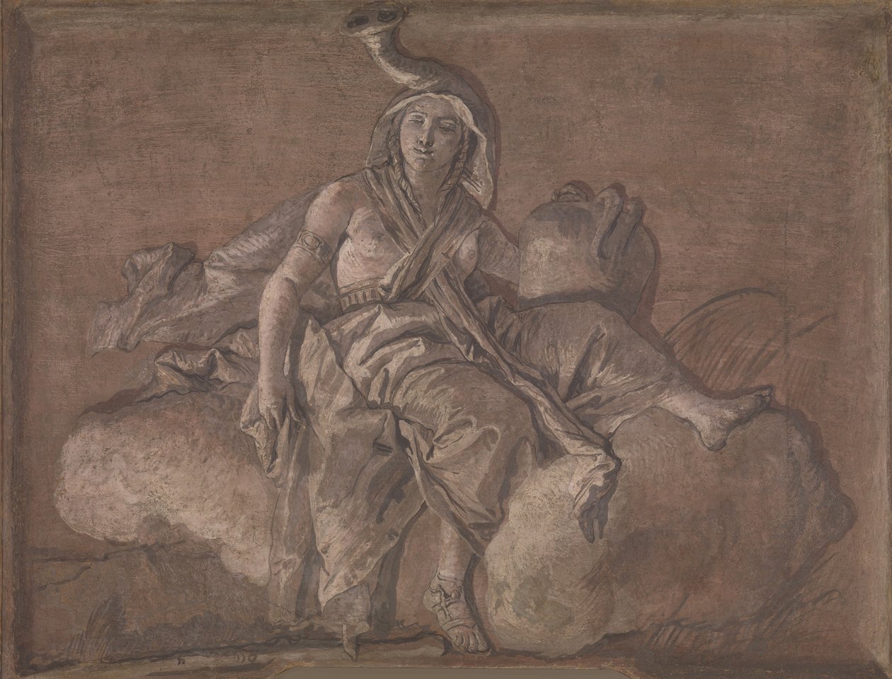 Afrika. od Giovanni Domenico Tiepolo