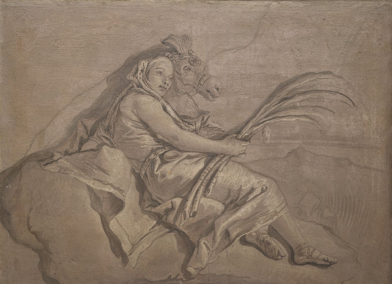 Asie. od Giovanni Domenico Tiepolo