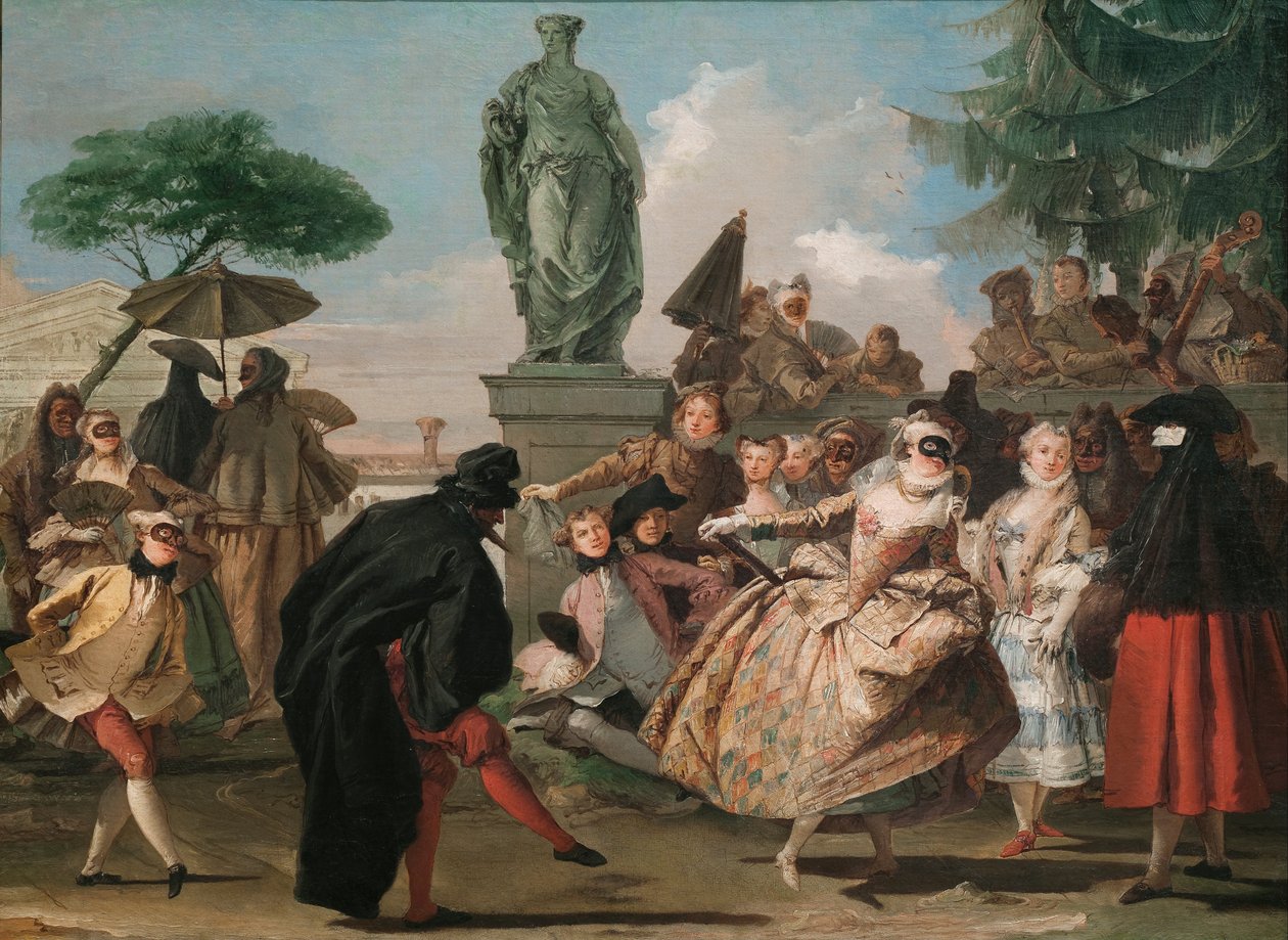 Menuet od Giovanni Domenico Tiepolo
