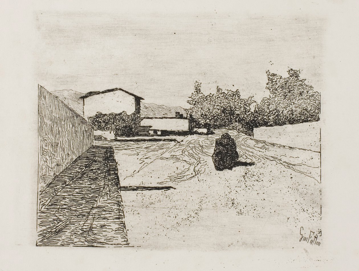 Ulice od Giovanni Fattori