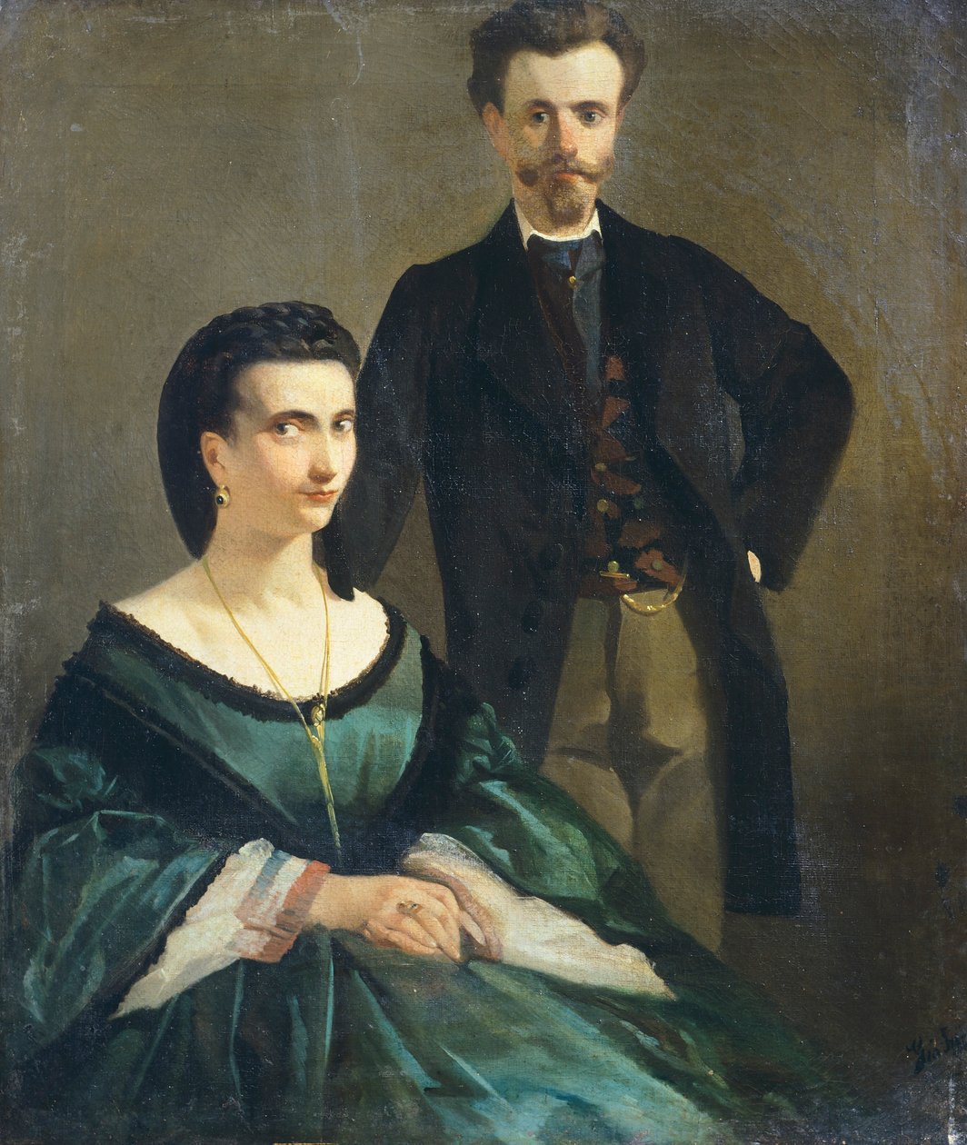 Zasnoubení od Giovanni Fattori