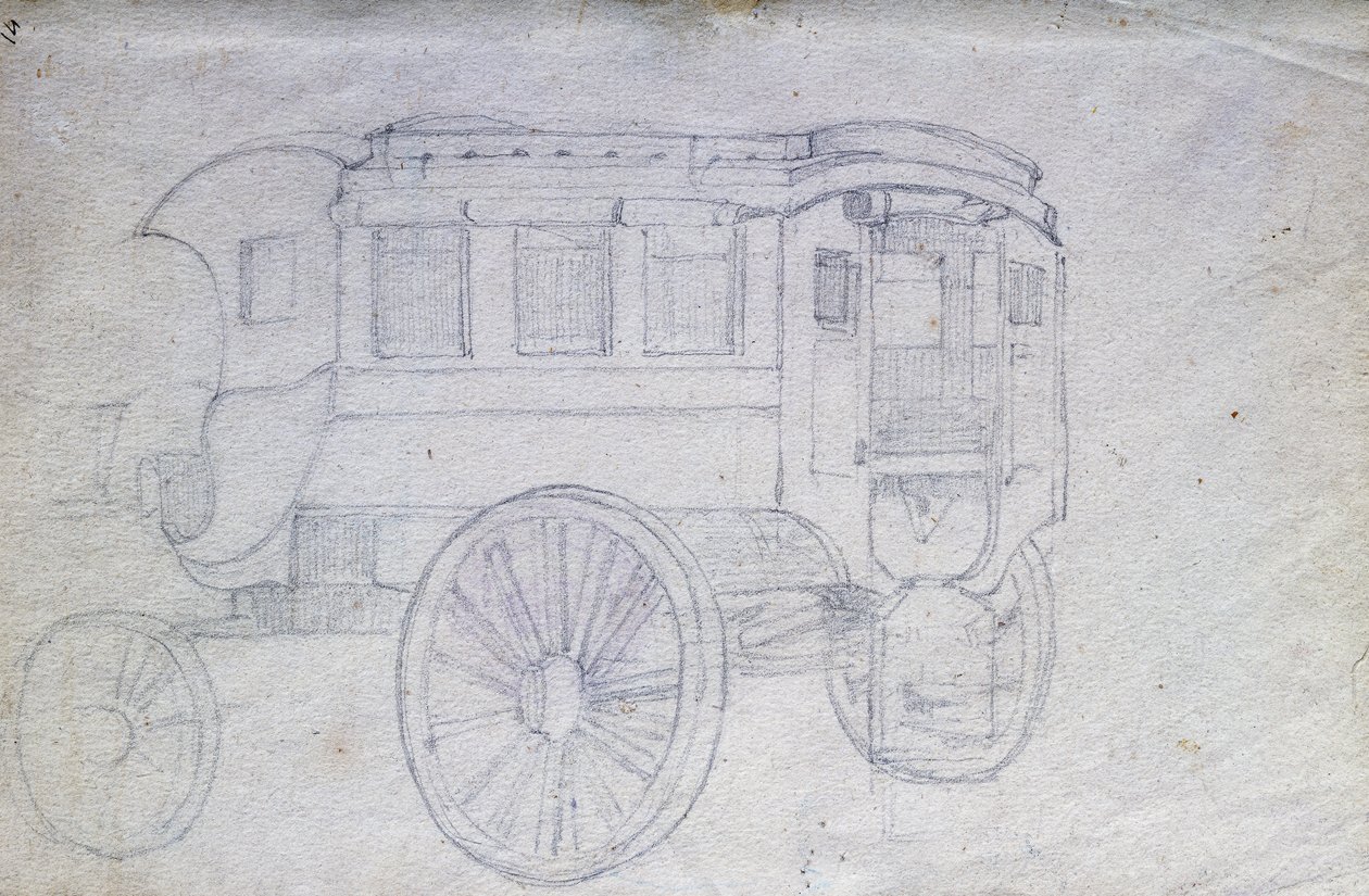 Vozík od Giovanni Fattori