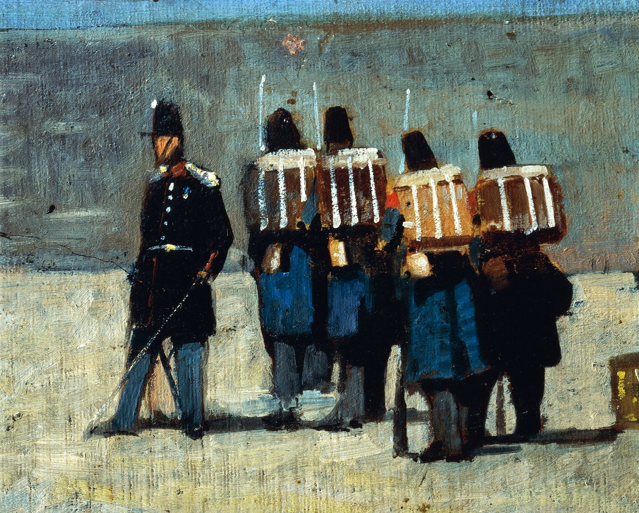 Francouzští vojáci v 59 od Giovanni Fattori