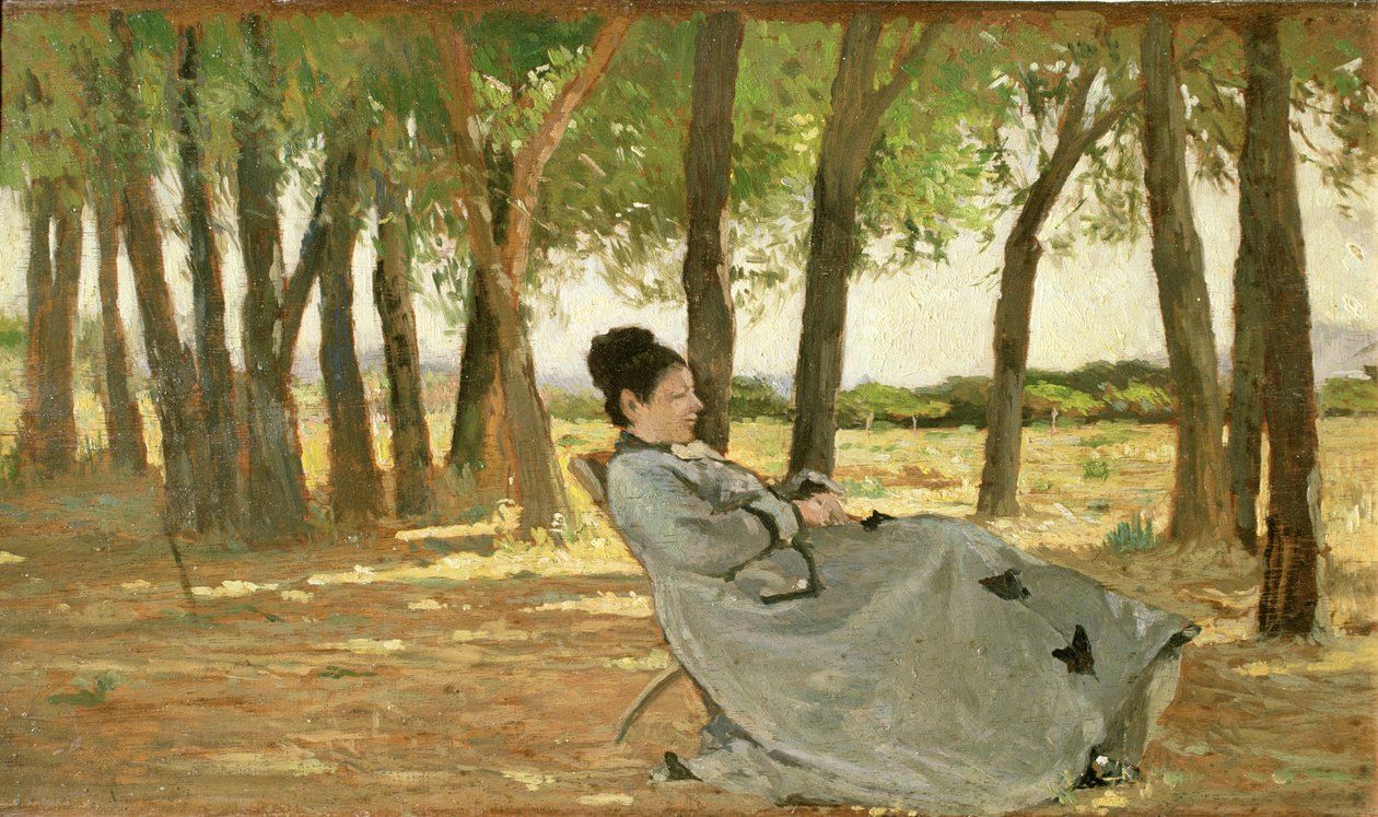 Portrét Signory Martelli od Giovanni Fattori