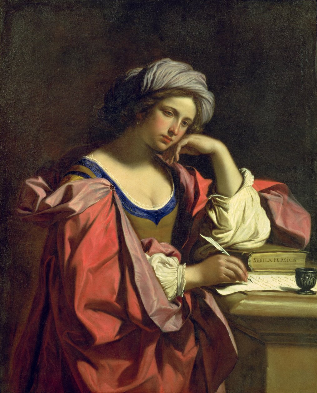 Perská Sibyla od Giovanni Francesco Barbieri