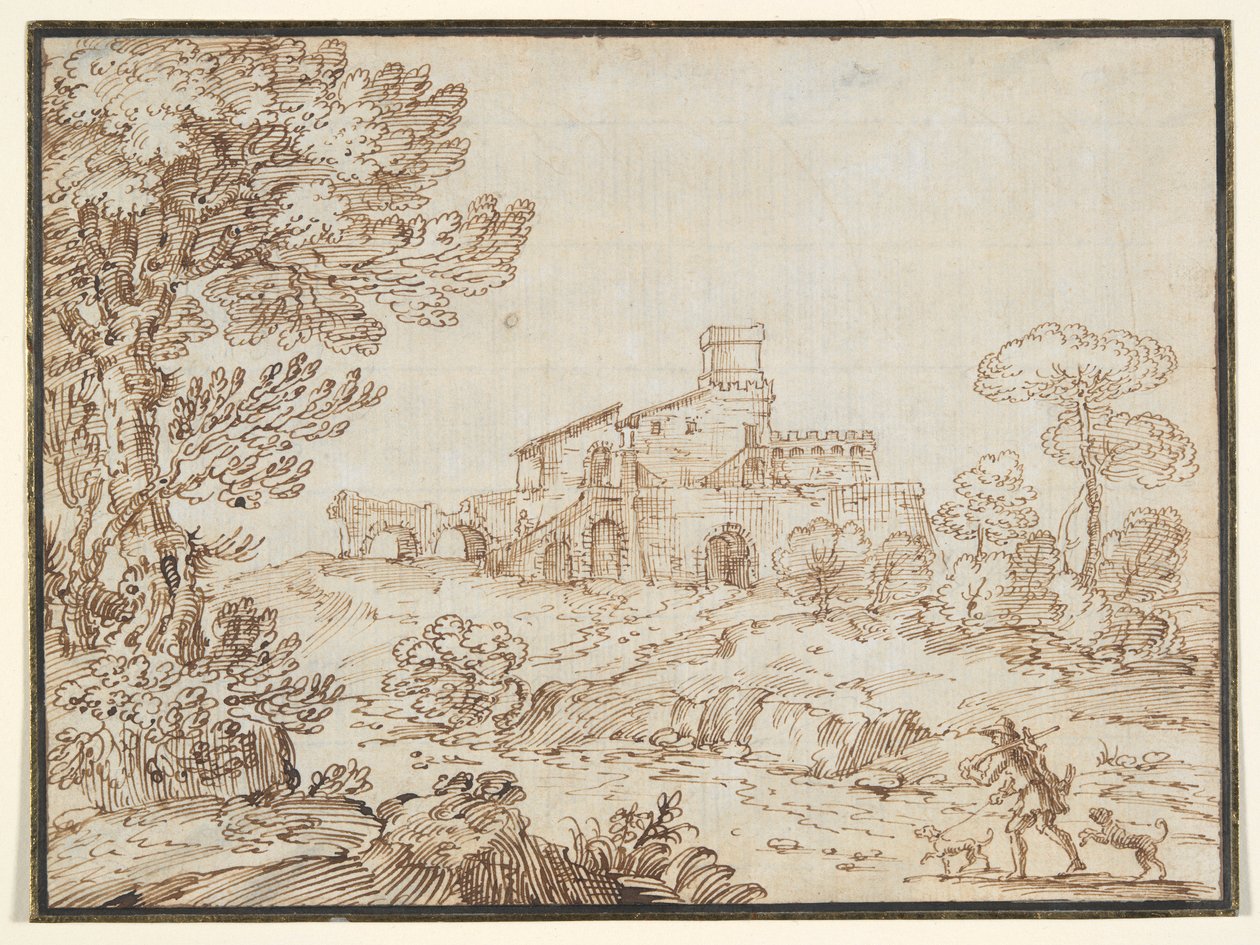Termi de Caracalla (lázně Caracalla) od Giovanni Francesco Grimaldi