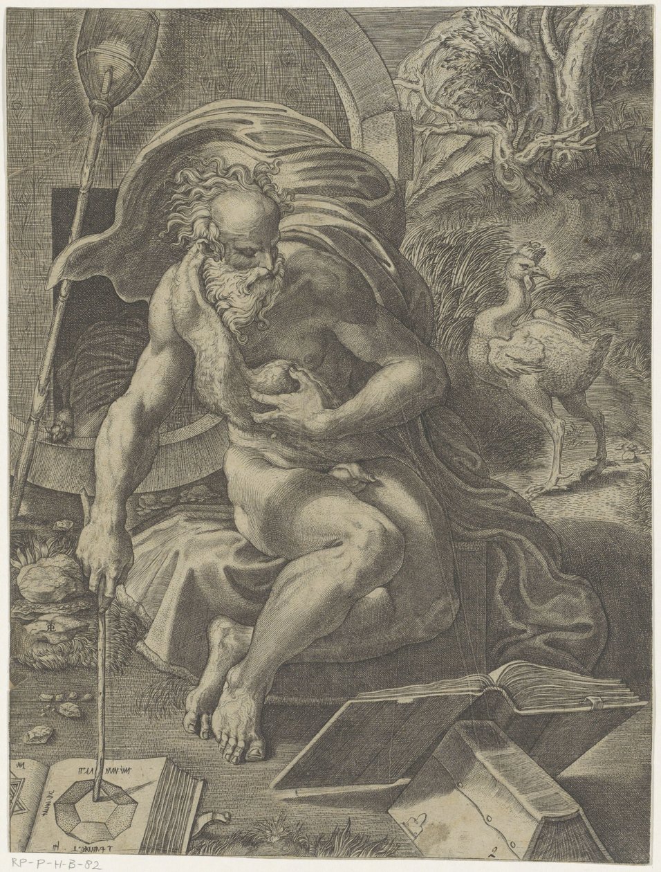 Diogenes od Giovanni Jacopo Caraglio (attributed to)