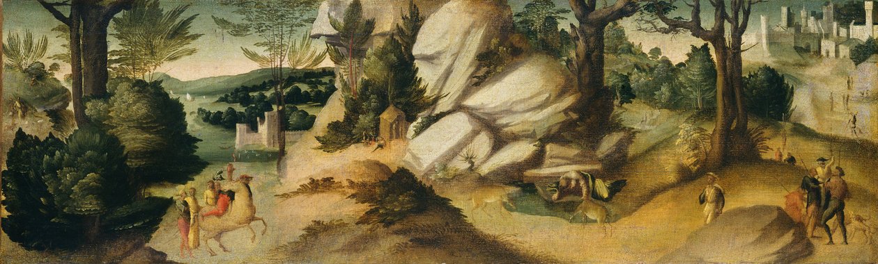 Scény z legendy od Giovanni Larciani