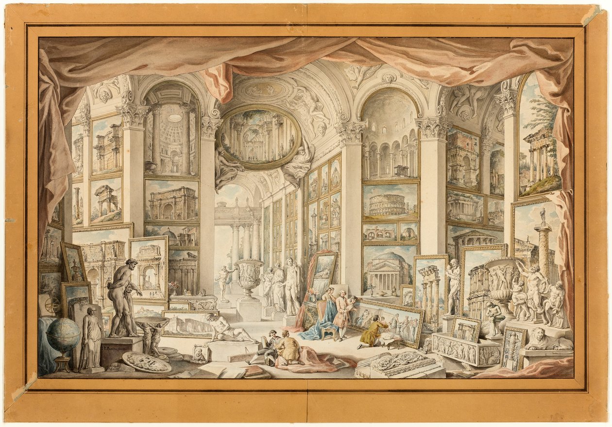 Starověký Řím od Giovanni Paolo Panini