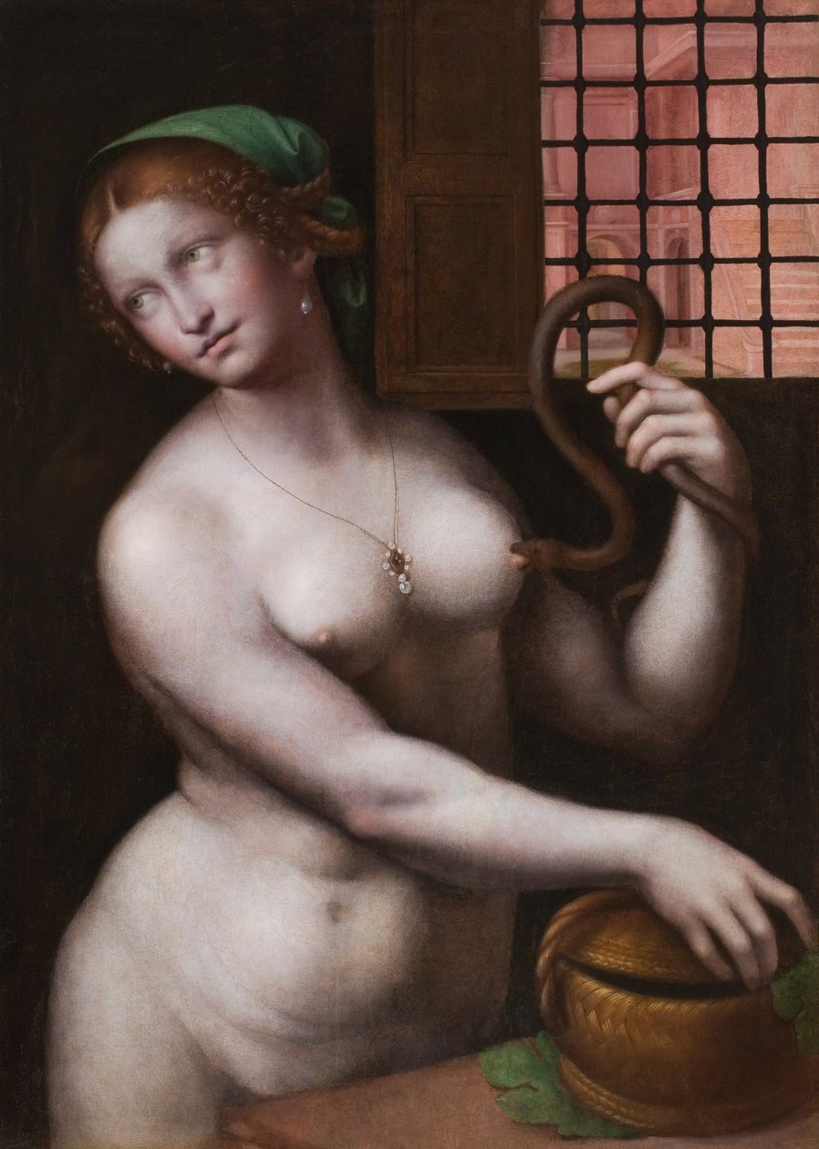 Cleopatra, c.1515 (olej na panelu) od Giovanni Pietro Rizzoli Giampietrino