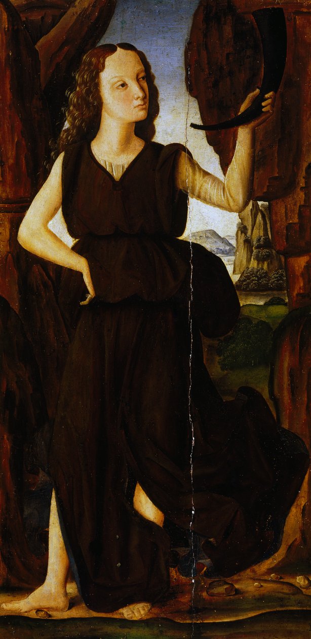 Múza Melpomene od Giovanni Santi