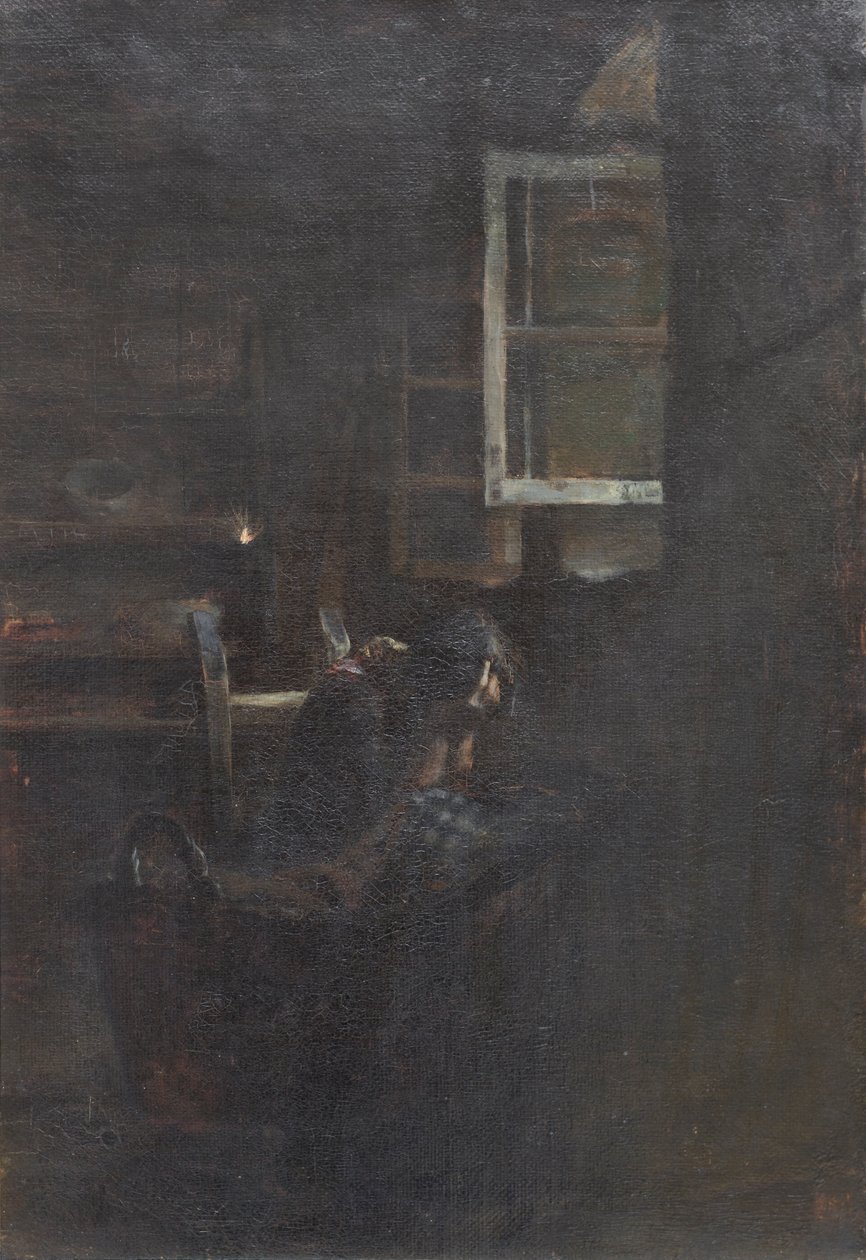 Prázdná kolébka od Giovanni Segantini