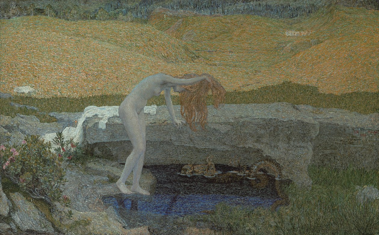 Vanity The Vanity, 1897 od Giovanni Segantini
