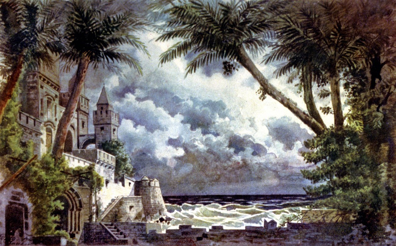 Othello, výprava, kolem 1920-30 (ilustrace) od Giovanni Zuccarelli