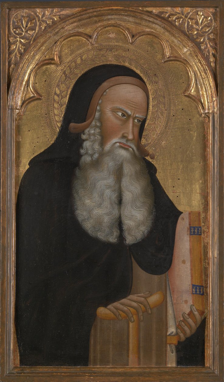 Saint Anthony, asi 1350 od Giovanni di Nicola