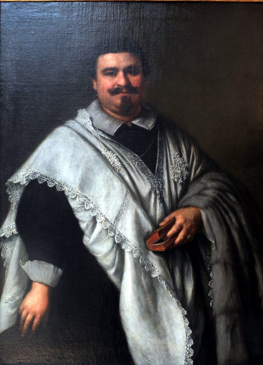 Portrét kánonu od Girolamo Forabosco