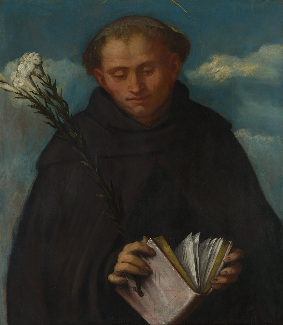 Svatý Filippo Benizzi od Girolamo Romanino