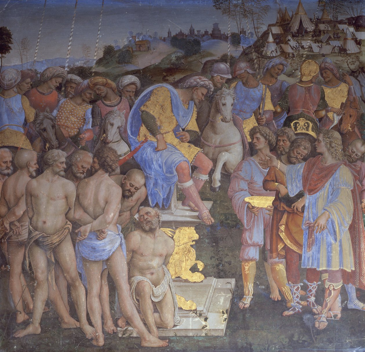 Vykoupení vězňů (freska) od Girolamo Genga