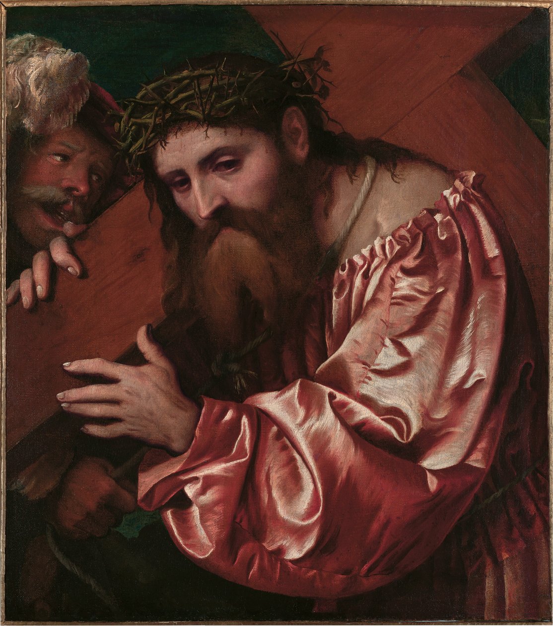 Kristus nesoucí kříž od Girolamo Romanino