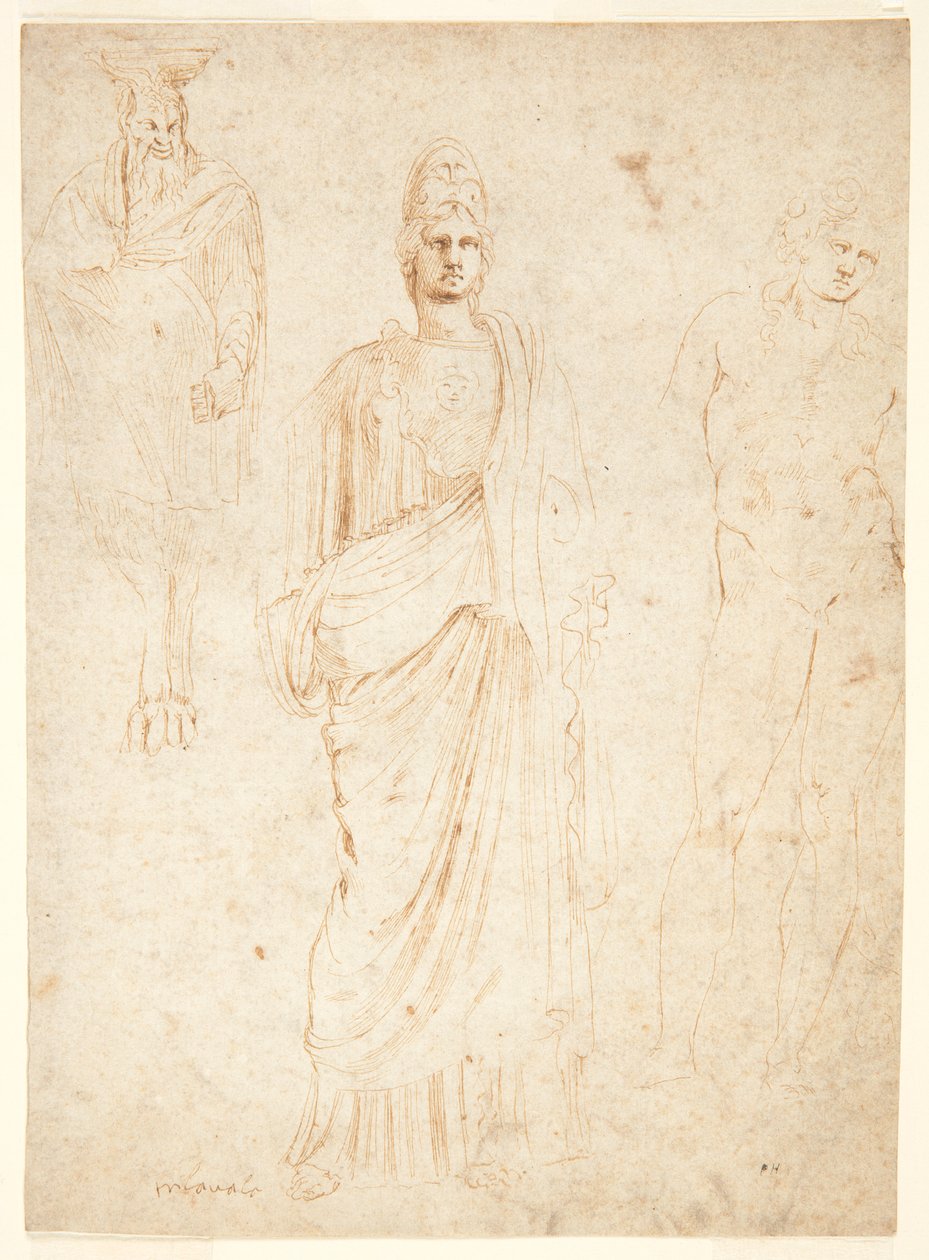Klasické figury od Girolamo da Carpi