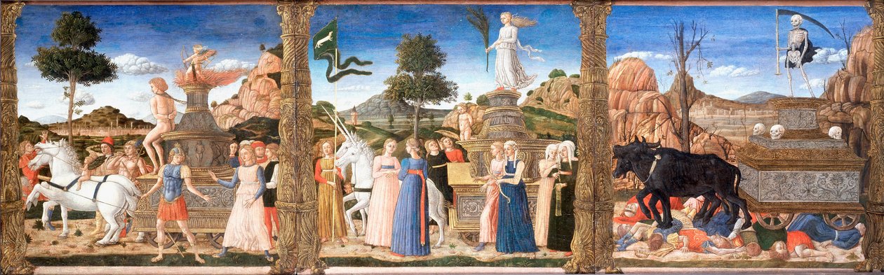 Petrarkovy triumfy od Girolamo da Cremona
