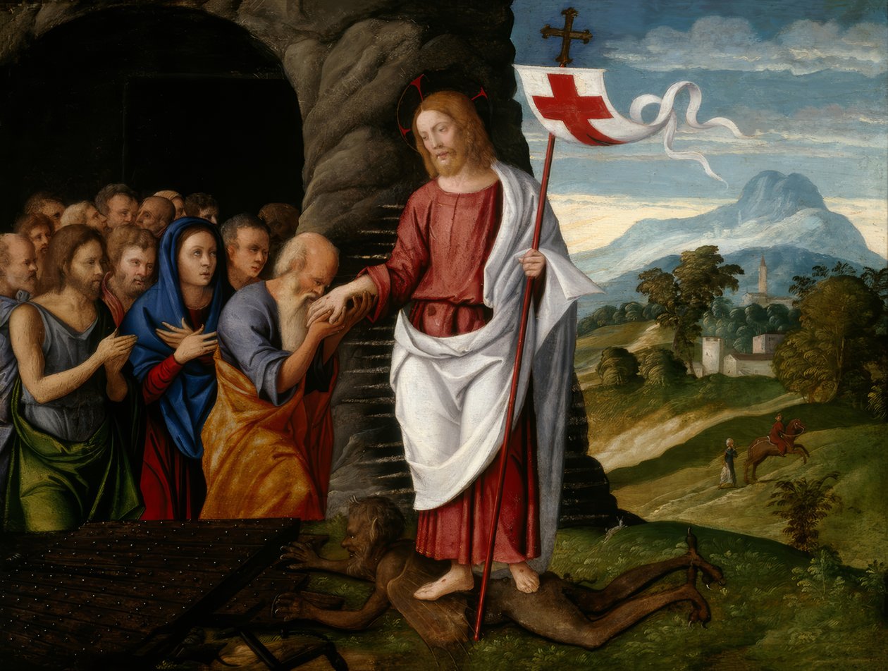 Kristus v limbu od Girolamo da Santacroce