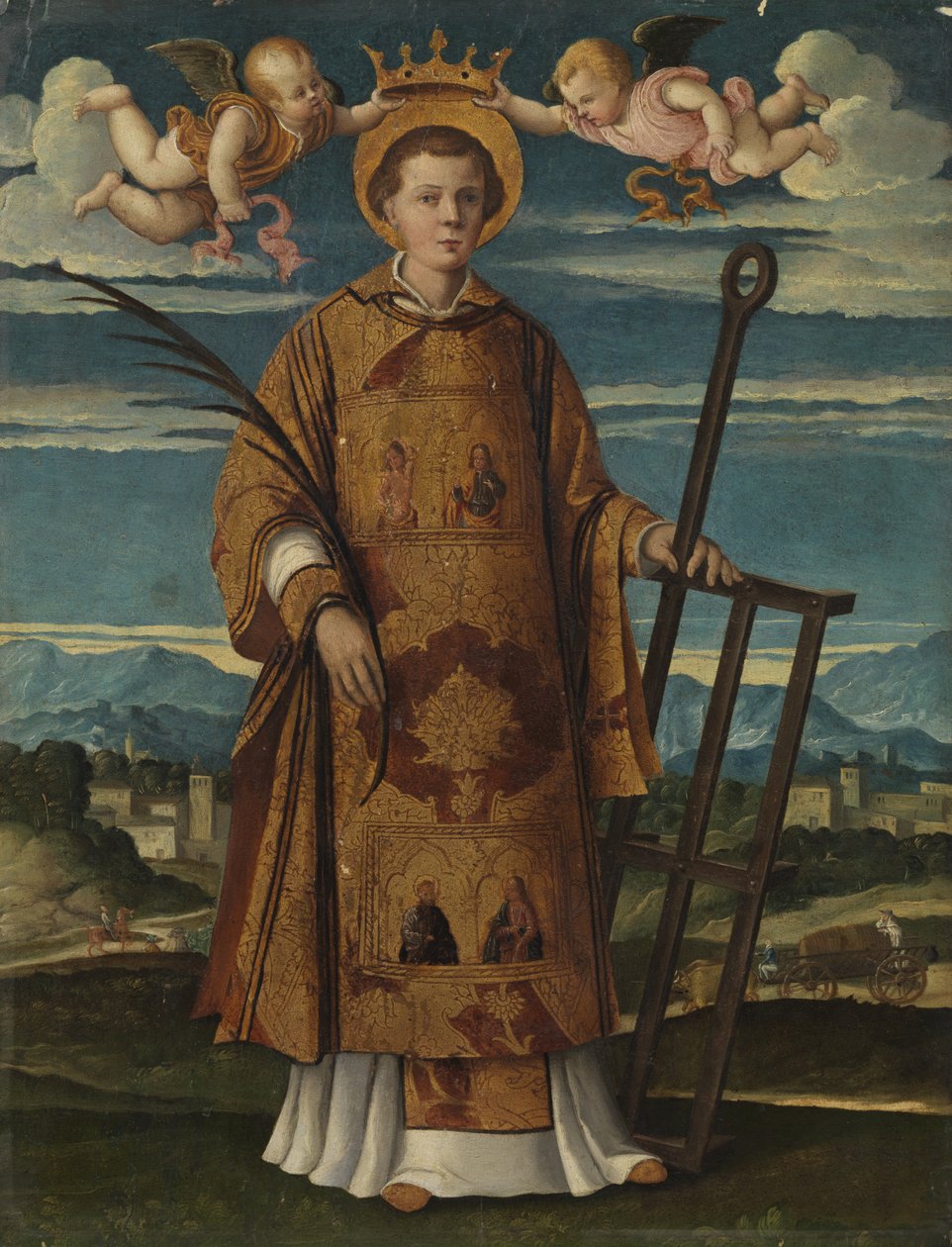 Svatý Vavřinec, kolem 1520-30 od Girolamo da Santacroce