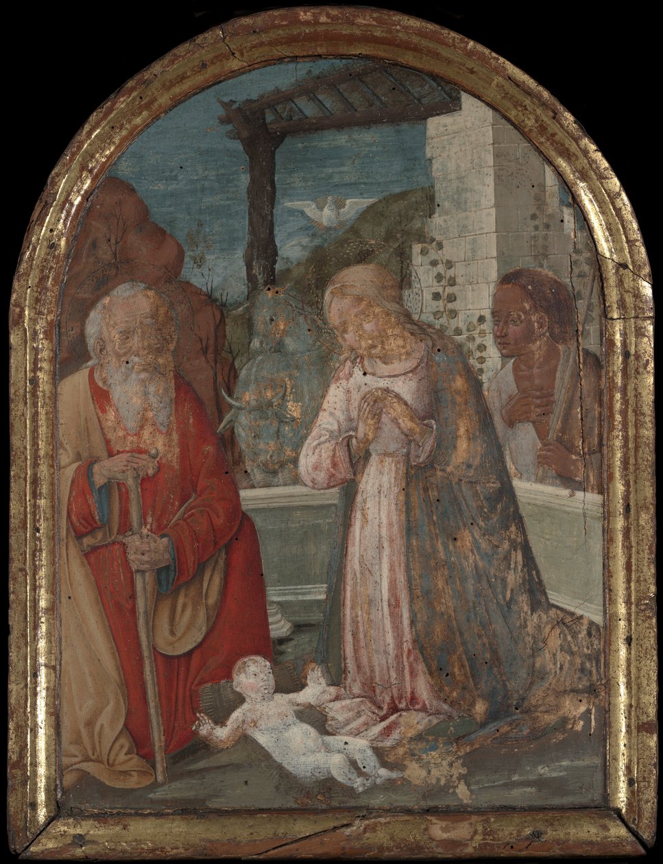 Narození Páně od Girolamo di Benvenuto
