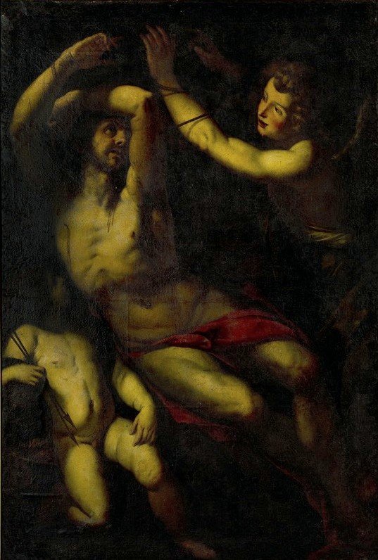 Mučednictví svatého Šebestiána od Giulio Cesare Procaccini